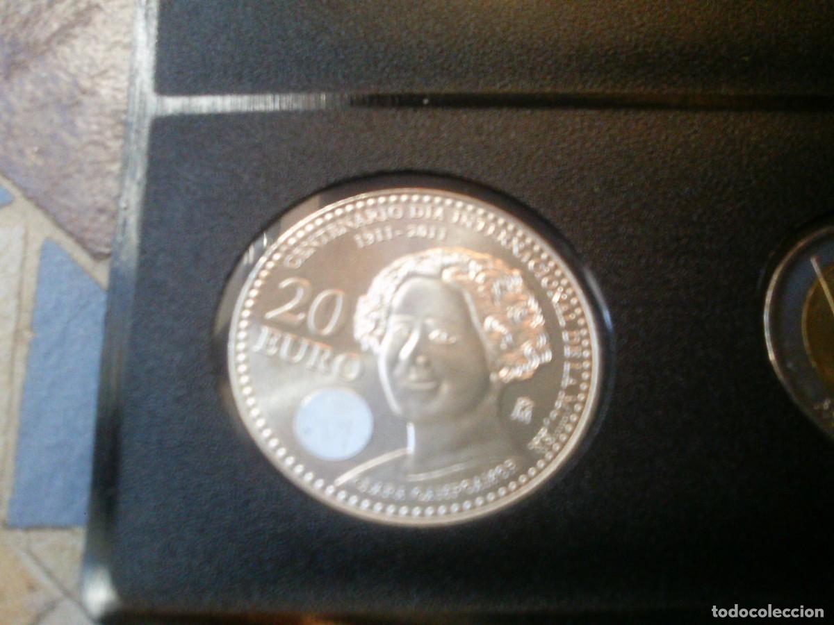 Monedas Juan Carlos I: 20 &euro; de plata a&ntilde;o 2012 . A&Ntilde;O INTERNACIONAL DE LA MUJER