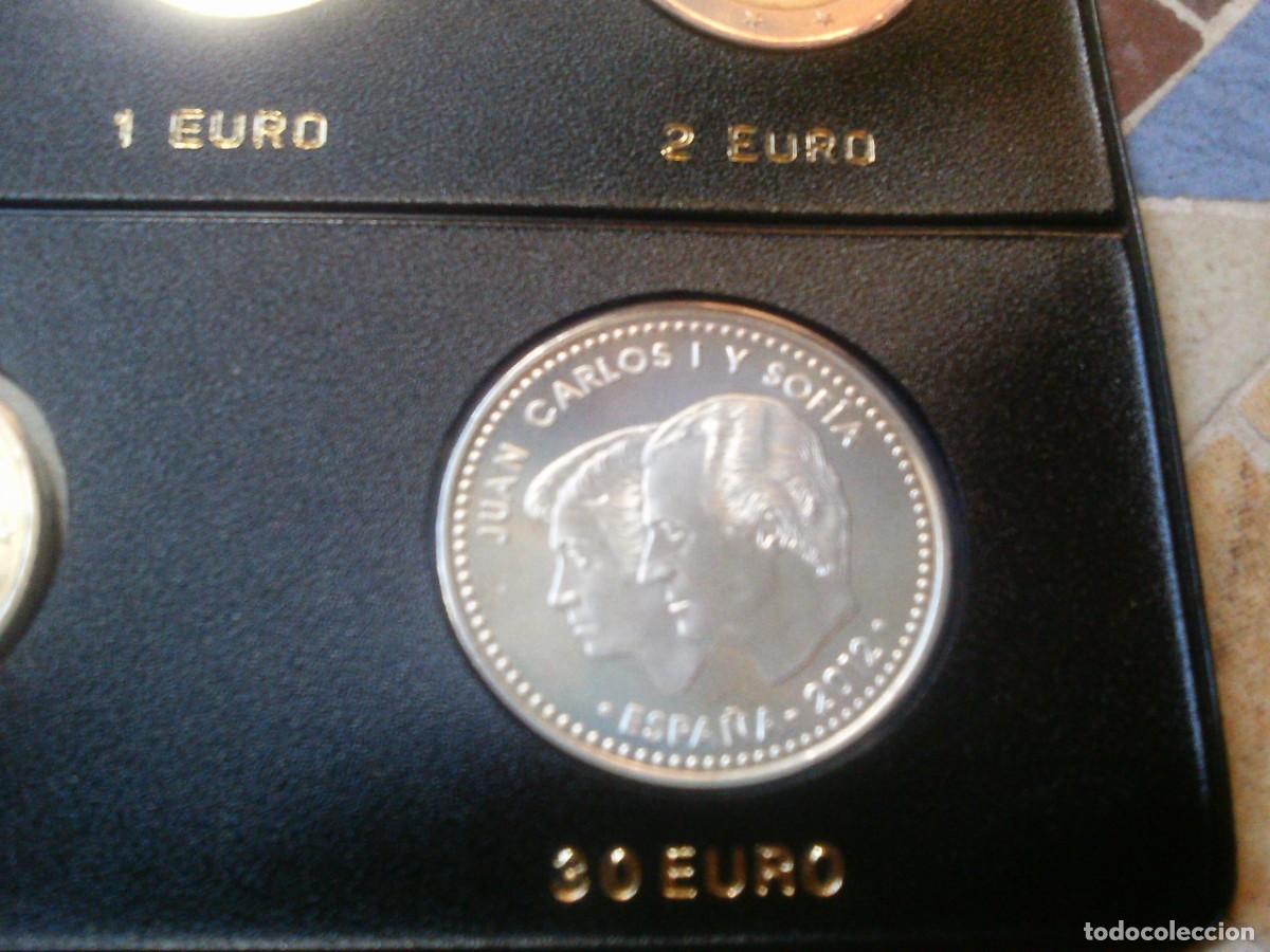 Monedas Juan Carlos I: 30 &euro; ESPA&Ntilde;A PLATA 2012 . X ANIVERSARIO DEL EURO