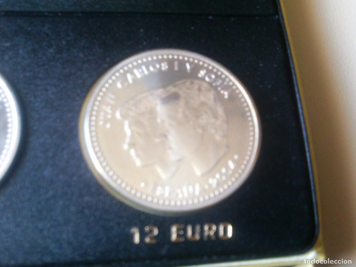 Monedas Juan Carlos I: 12&euro; PLATA 2004 . Pr&iacute;ncipes Asturias