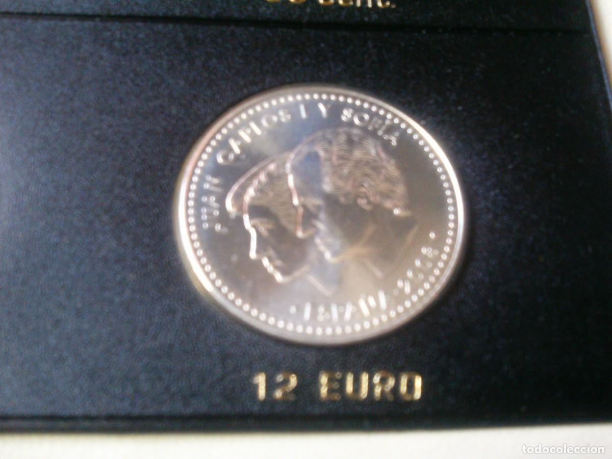 Monedas Juan Carlos I: 12 &euro; DE PLATA 2008 . A&Ntilde;O INTERNACIONAL PLANETA TIERRA