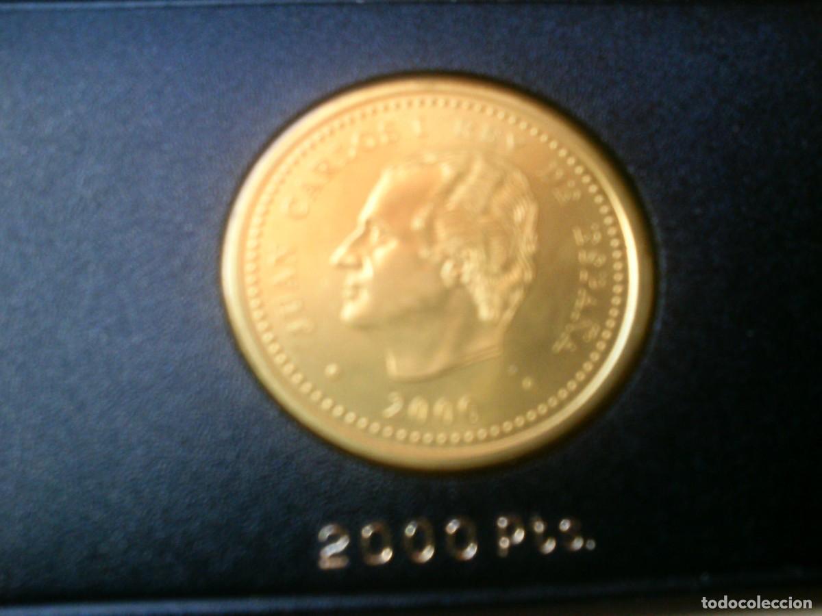 Monedas Juan Carlos I: 2000 PESETAS PLATA A&Ntilde;O 2000- V CENTENARIO CARLOS V