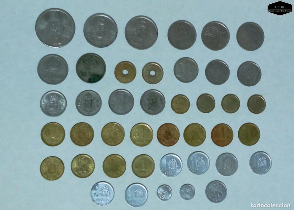 Monete Juan Carlos I: Monedas - Lote Monedas Juan Carlos I