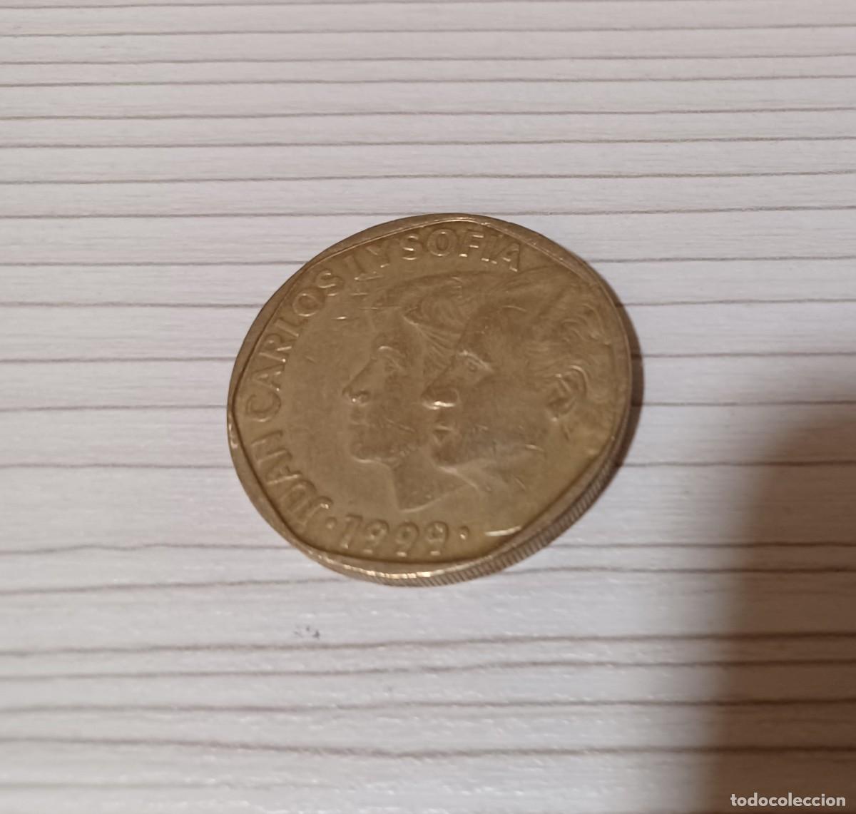 Monedas Juan Carlos I: moneda de 500 pesetas 1999