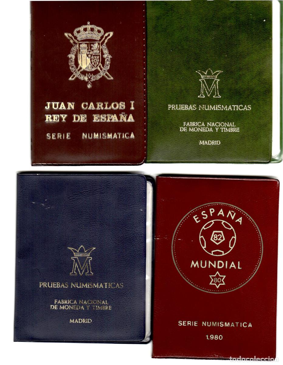M&uuml;nzen unter Juan Carlos I: LOTE CARTERAS DE MONEDAS DEL REY