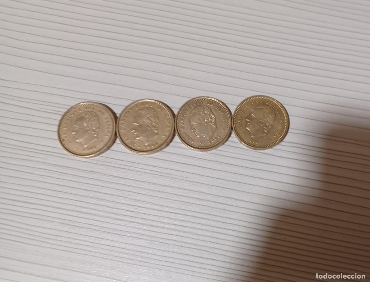 Monedas Juan Carlos I: 4 monedas de 100 pesetas diferentes