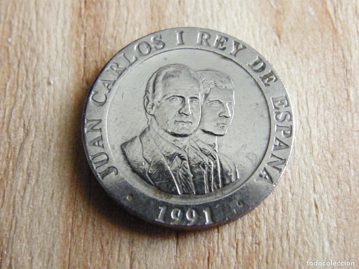 Monedas Juan Carlos I: 200 Pesetas 1991 - Fuente de Cibeles - KM884 - Cupron&iacute;quel - JCI y Felipe
