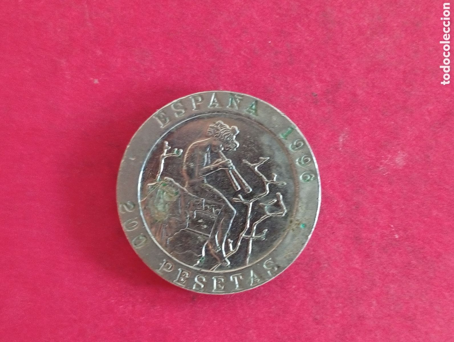 Monedas Juan Carlos I: 200 pesetas de Espa&ntilde;a 1996