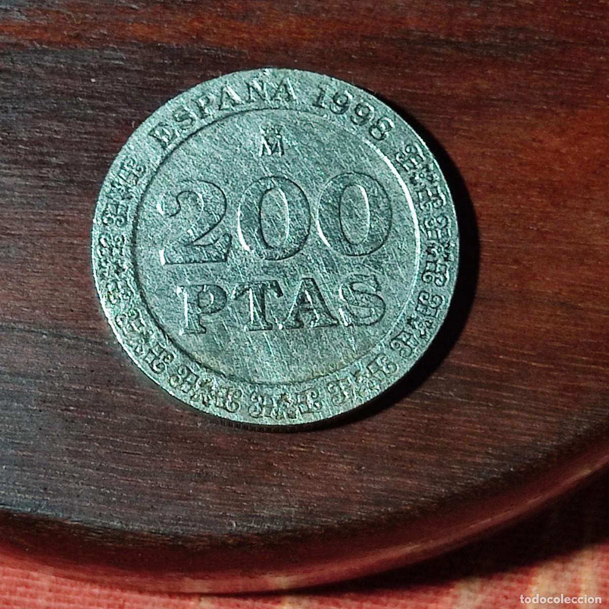 Monedas Juan Carlos I: Moneda 200 pesetas - A&ntilde;o 1998