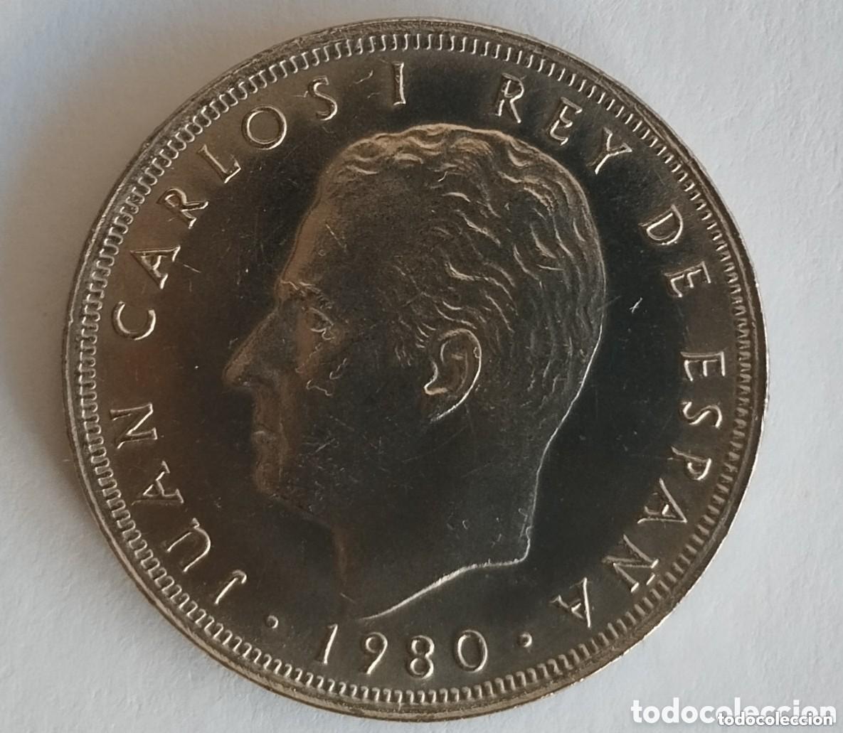 Monedas Juan Carlos I: MONEDA DE 25 PESETAS JUAN CARLOS I 1980 ESTRELLA 82 SIN CIRCULAR