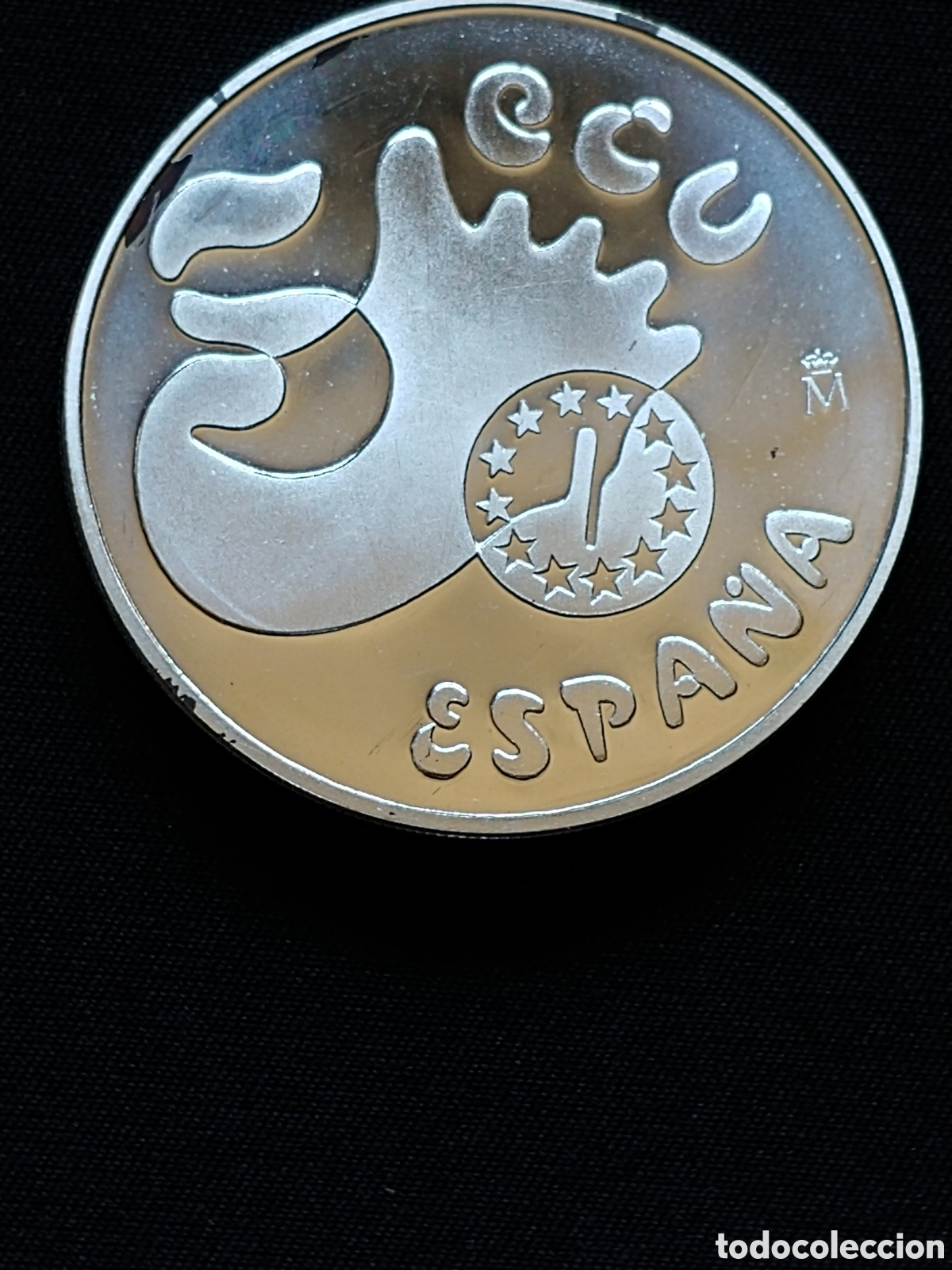 Monedas Juan Carlos I: Espa&ntilde;a, &rdquo;Alfonso X&rdquo;, 5 Ecu 1990, plata .925 mls.