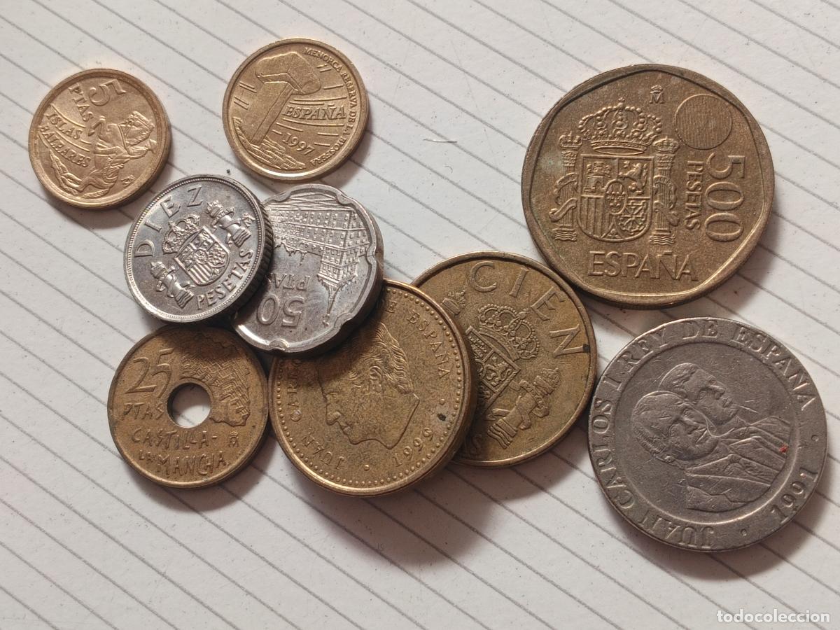 Monedas Juan Carlos I: Lote de monedas de Juan Carlos I
