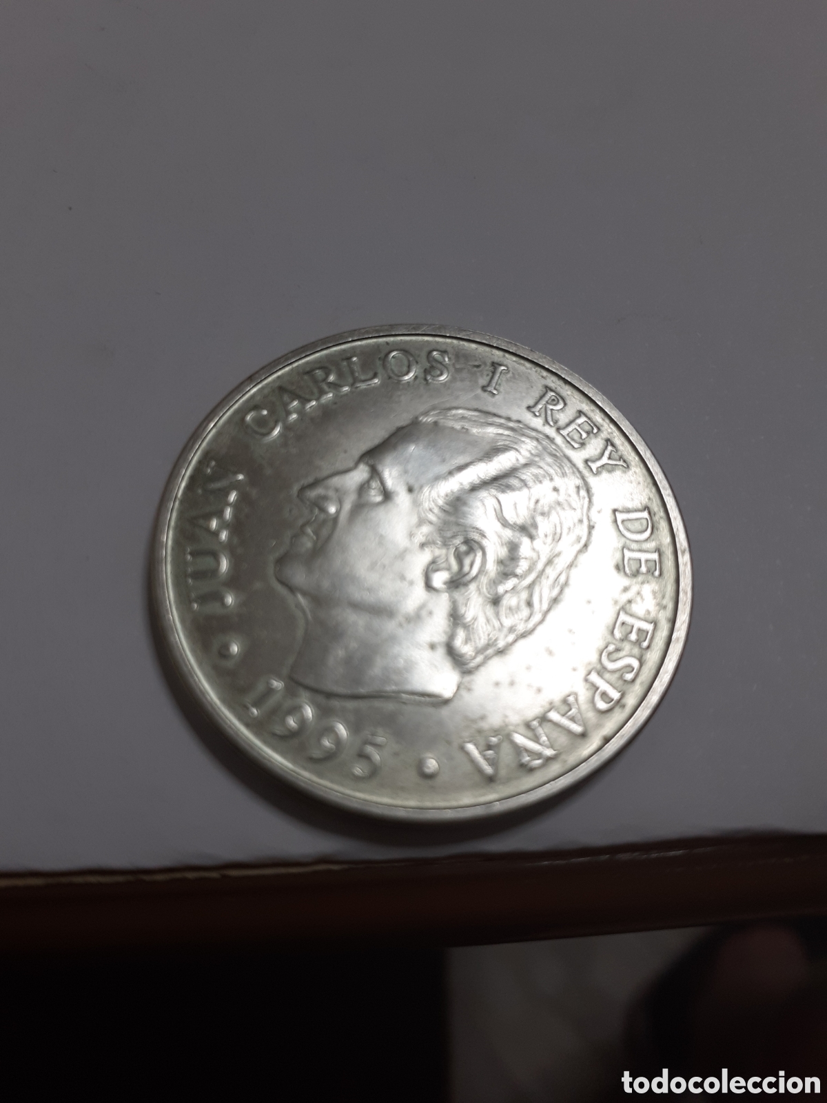 Monedas Juan Carlos I: Moneda de 2000 pesetas plata 1995 - Foto 1