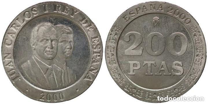 Monedas Juan Carlos I: C2000 MONEDA ESPA&Ntilde;A 200 PESETAS A&Ntilde;O 2000 SIN CIRCULAR