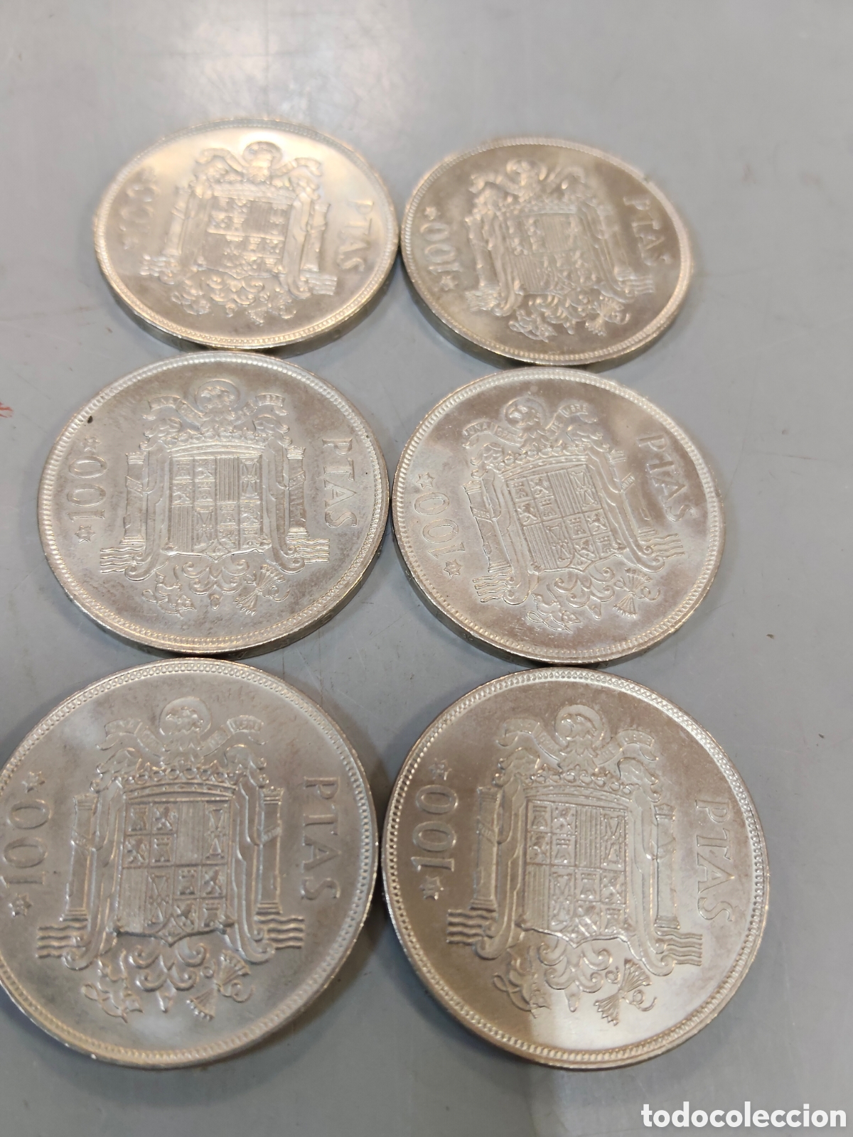 Monedas Juan Carlos I: Lote de monedas de 200 pts