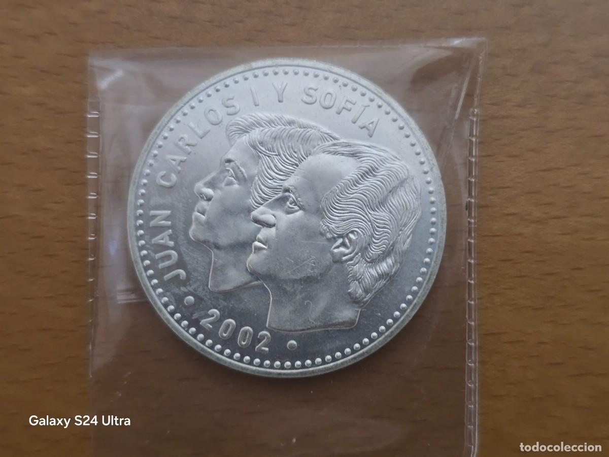 Monedas Juan Carlos I: 12 EUROS DE 2002.....PLATA ..SIN CIRCULAR-......LM.S3021.....LA DE LAS FOTOS