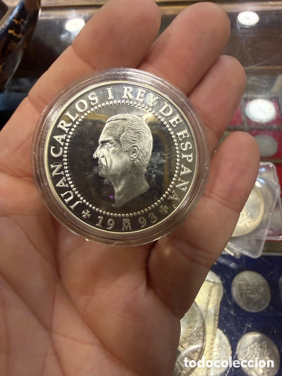 Monedas Juan Carlos I: 2000 pesetas a&ntilde;o jacobeo, sin caja