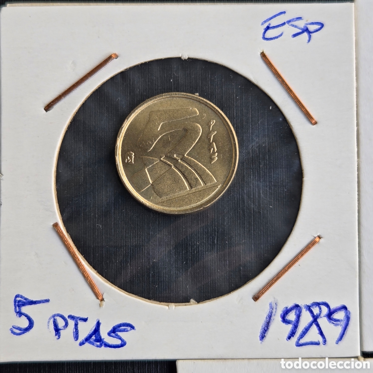 Monedas Juan Carlos I: Lote 5 monedas de 5 pesetas