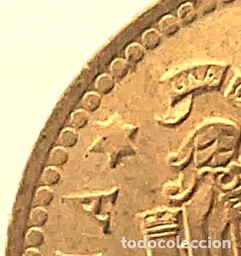 Monedas Juan Carlos I: Espa&ntilde;a, 5 peseta 1975 &rdquo;Juan Carlos I&rdquo; Anep&iacute;grafa *19 -- Error: 2&ordf; estrella sin acu&ntilde;ar/ Foto./ SC.