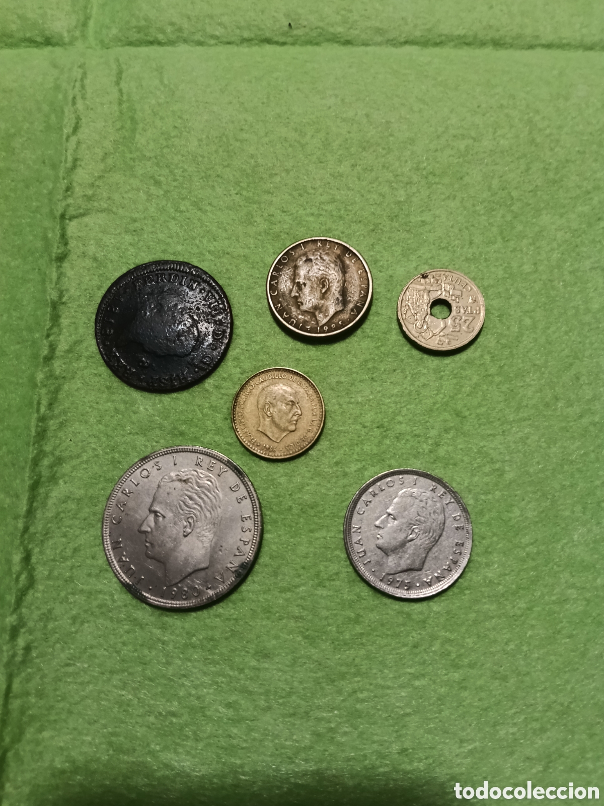 Monedas Juan Carlos I: Lote monedas espa&ntilde;olas