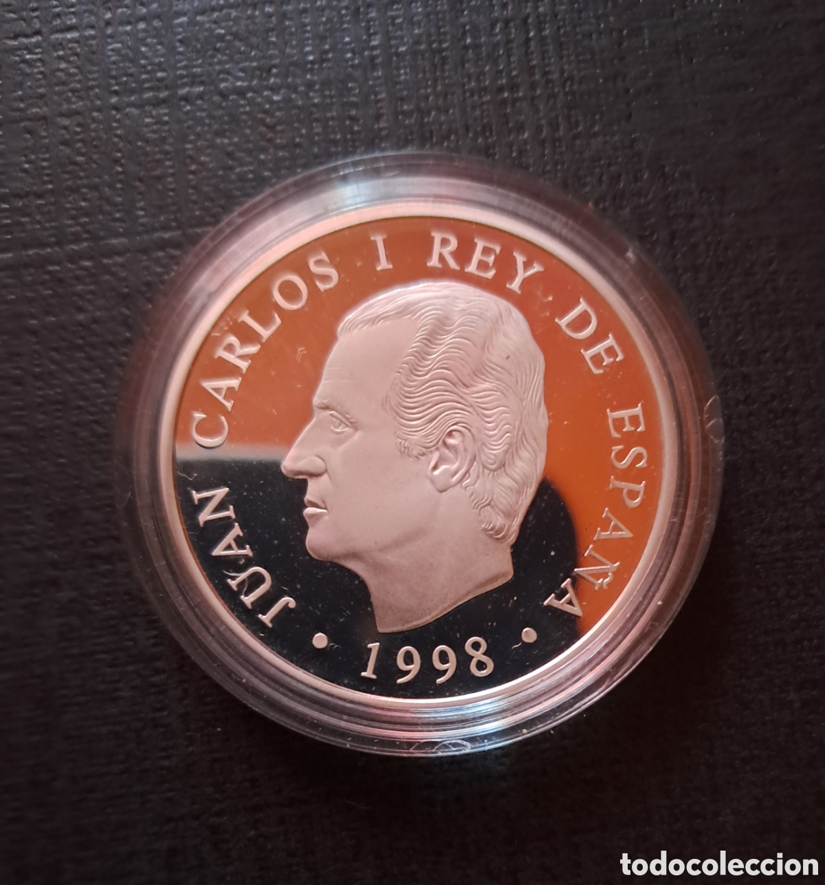 Monedas Juan Carlos I: Moneda 1.000 Pesetas / Plata / 1998 / Juan Sebasti&aacute;n de Elcano / Expo 98 Lisboa / Calidad Proof - SC