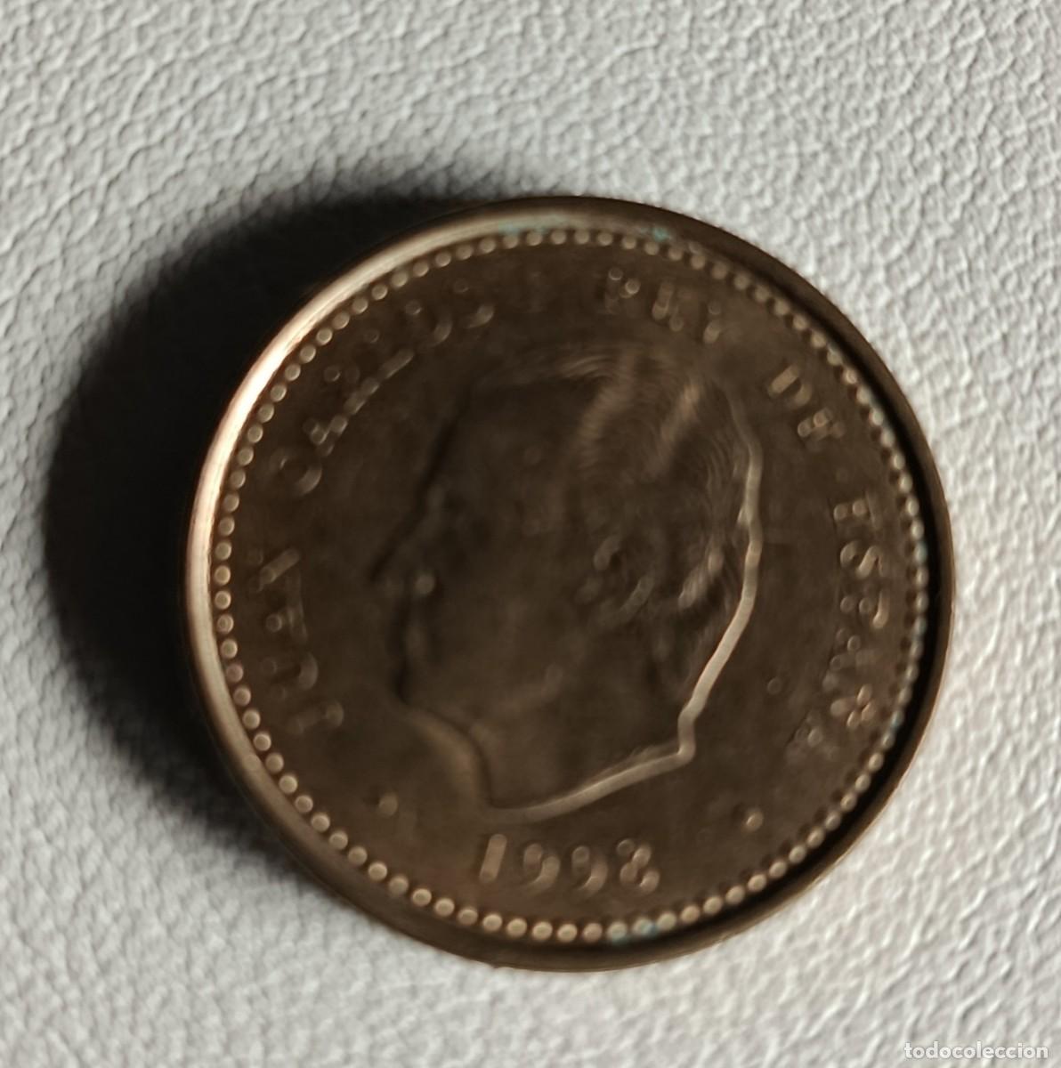 Monedas Juan Carlos I: moneda de 100 pesetas. Espa&ntilde;a. 1998