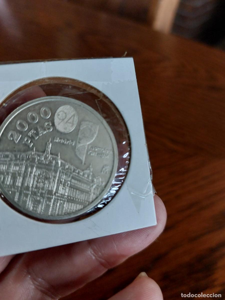 Monedas Juan Carlos I: Moneda de plata 2000 pesetas 1994 - Foto 2