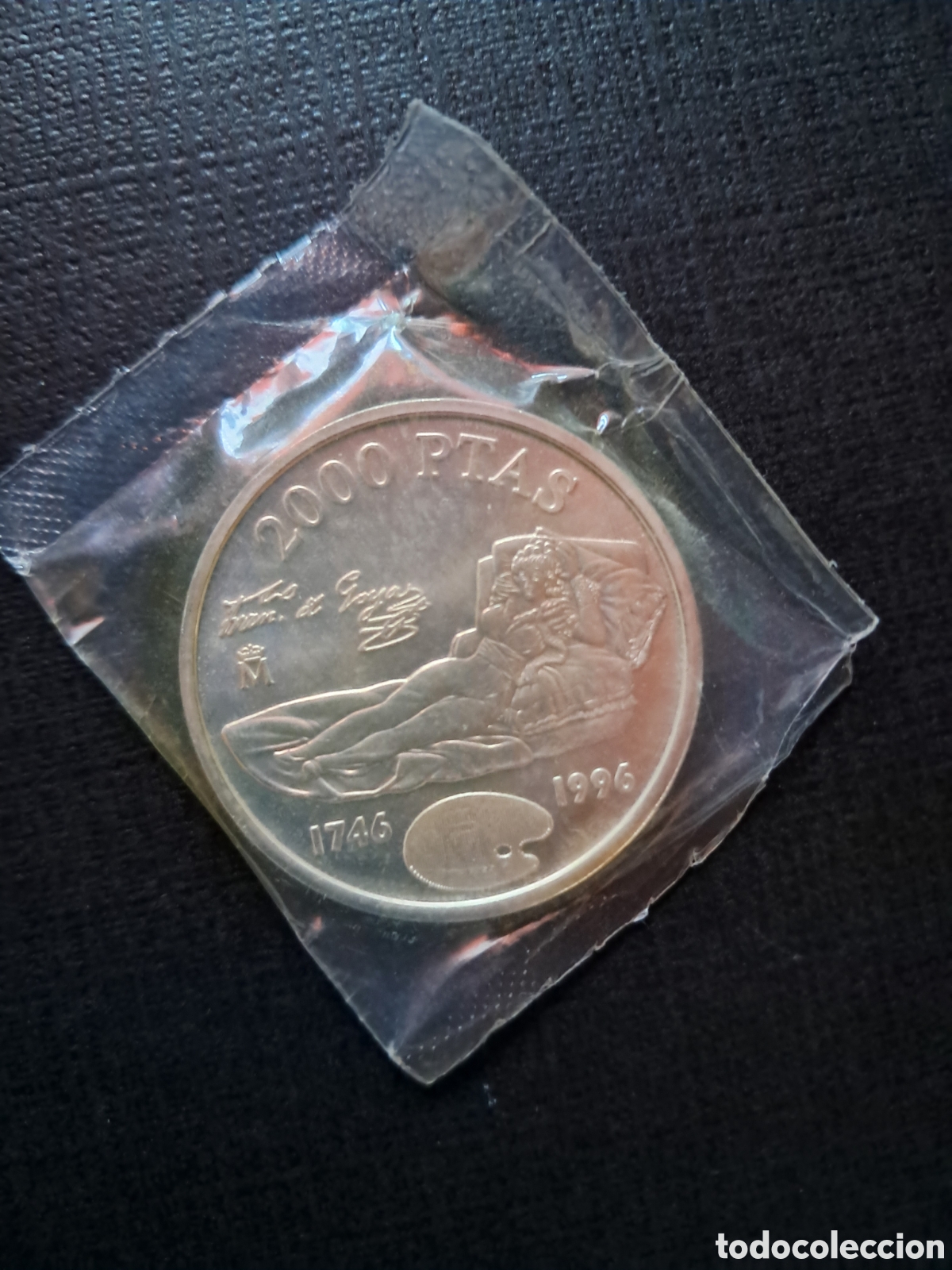 Monedas Juan Carlos I: Moneda 2.000 Pesetas /Plata / 1996 / Goya &rdquo;La maja vestida&rdquo;