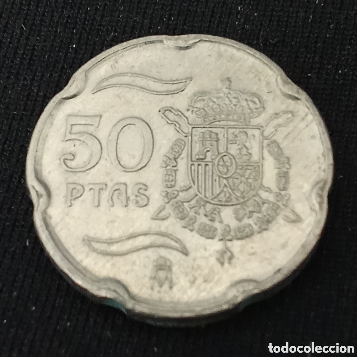 Monedas Juan Carlos I: Espa&ntilde;a 50 pesetas A&ntilde;o 1998