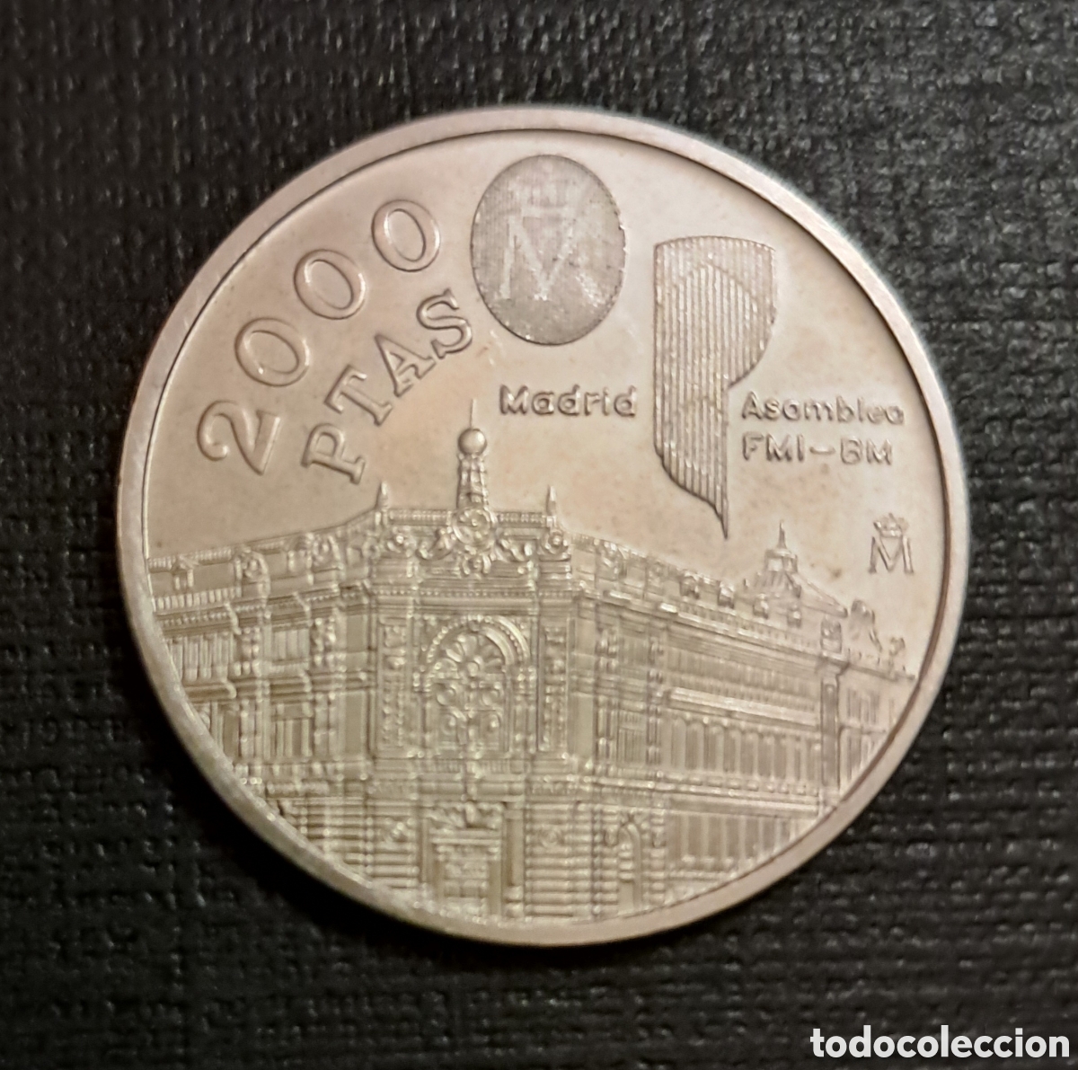 Monedas Juan Carlos I: Moneda 2.000 Pesetas / Plata / 1994 / Asamblea FMI - Banco de Espa&ntilde;a