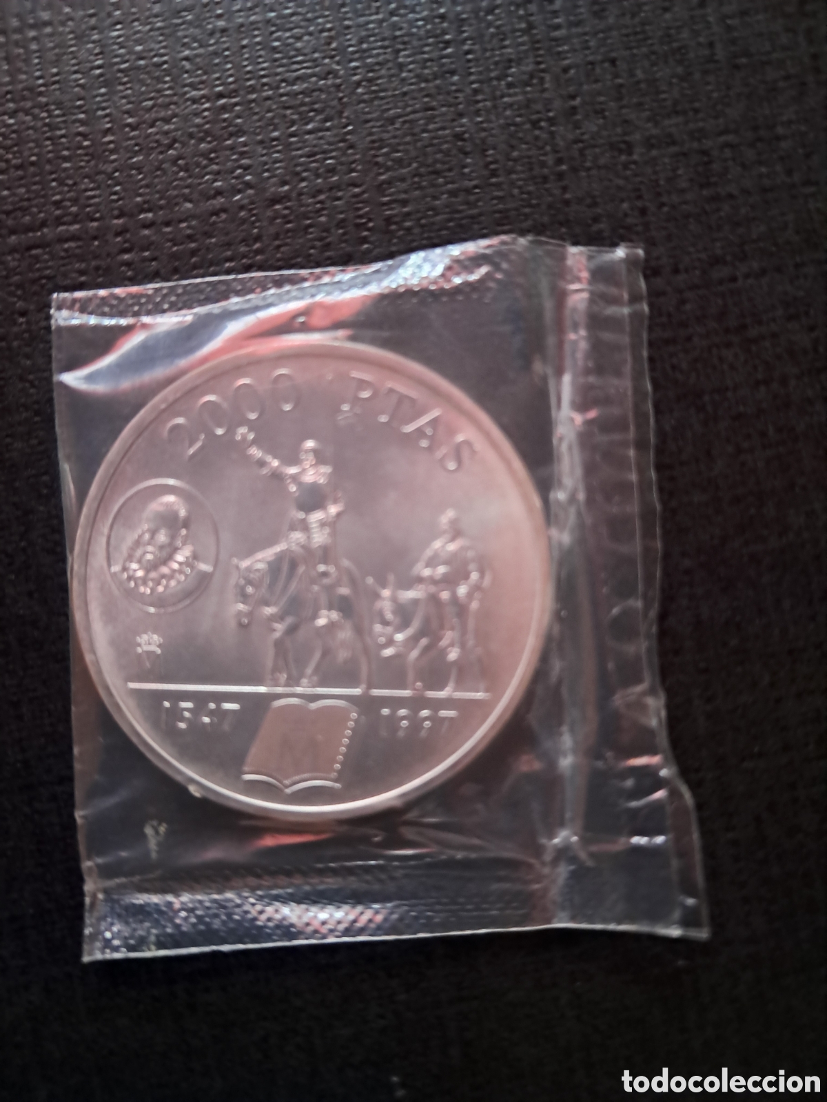 Monedas Juan Carlos I: Moneda 2.000 Pesetas / Plata / 1997 / El Quijote / SC