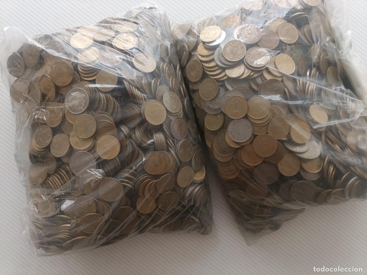 Monedas Juan Carlos I: 20 kilos de monedas de Juan Carlos I