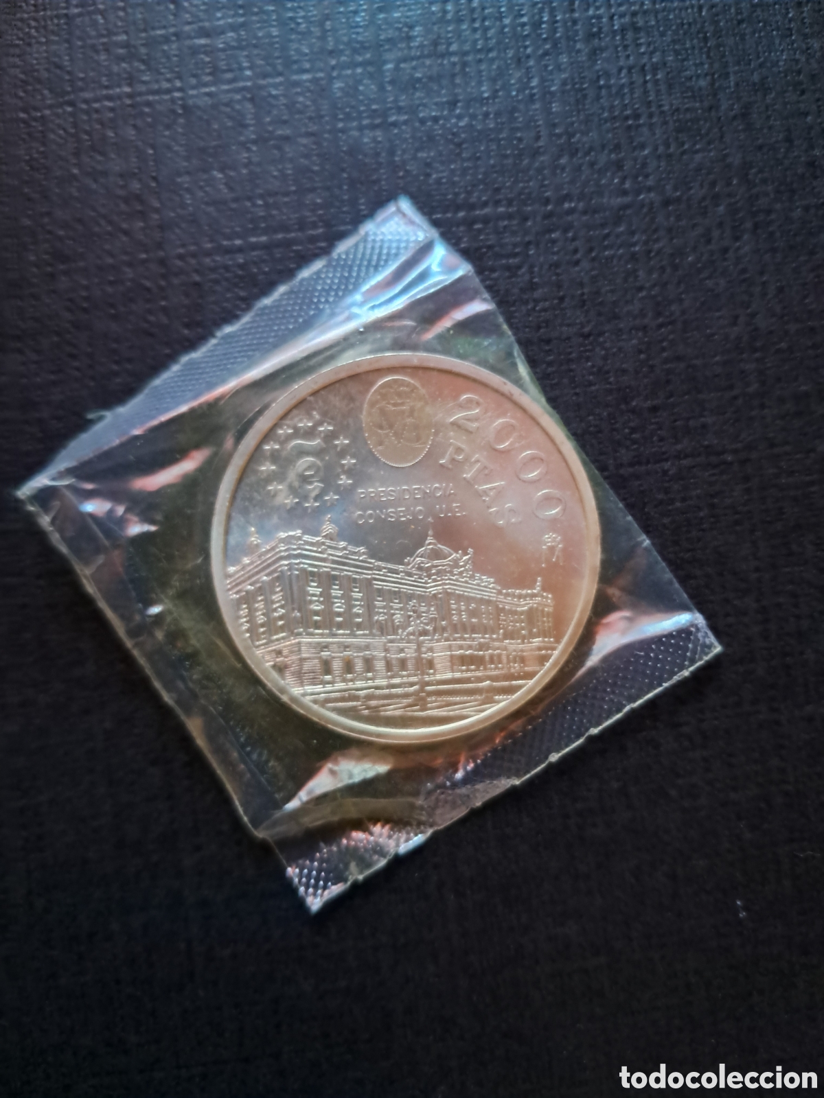 Monedas Juan Carlos I: Monedas 2.000 Pesetas / Plata / 1995 / Presidencia Espa&ntilde;ola - Consejo UE