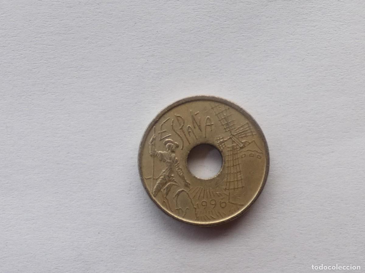 Monedas Juan Carlos I: lote compuesto por 3 monedas de 25 pesetas. Espa&ntilde;a. 1996