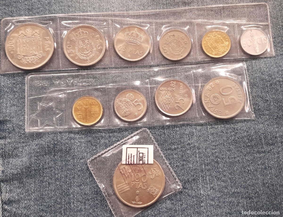 Monedas Juan Carlos I: Lote monedas de Juan Carlos SC