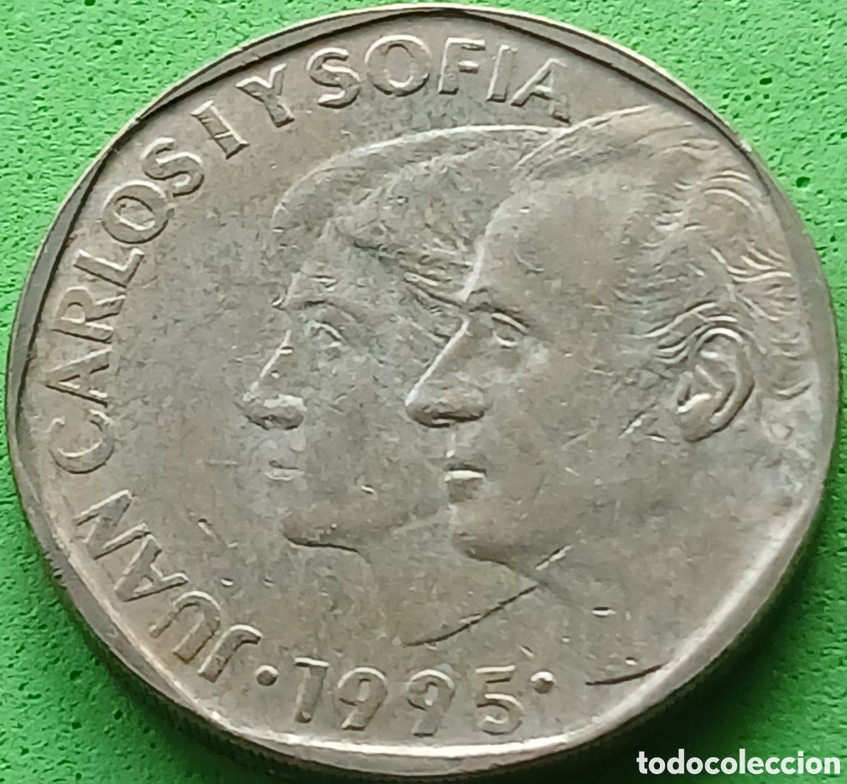 Monedas Juan Carlos I: Espa&ntilde;a 500 pesetas 1995 km#924 ESCASA!!