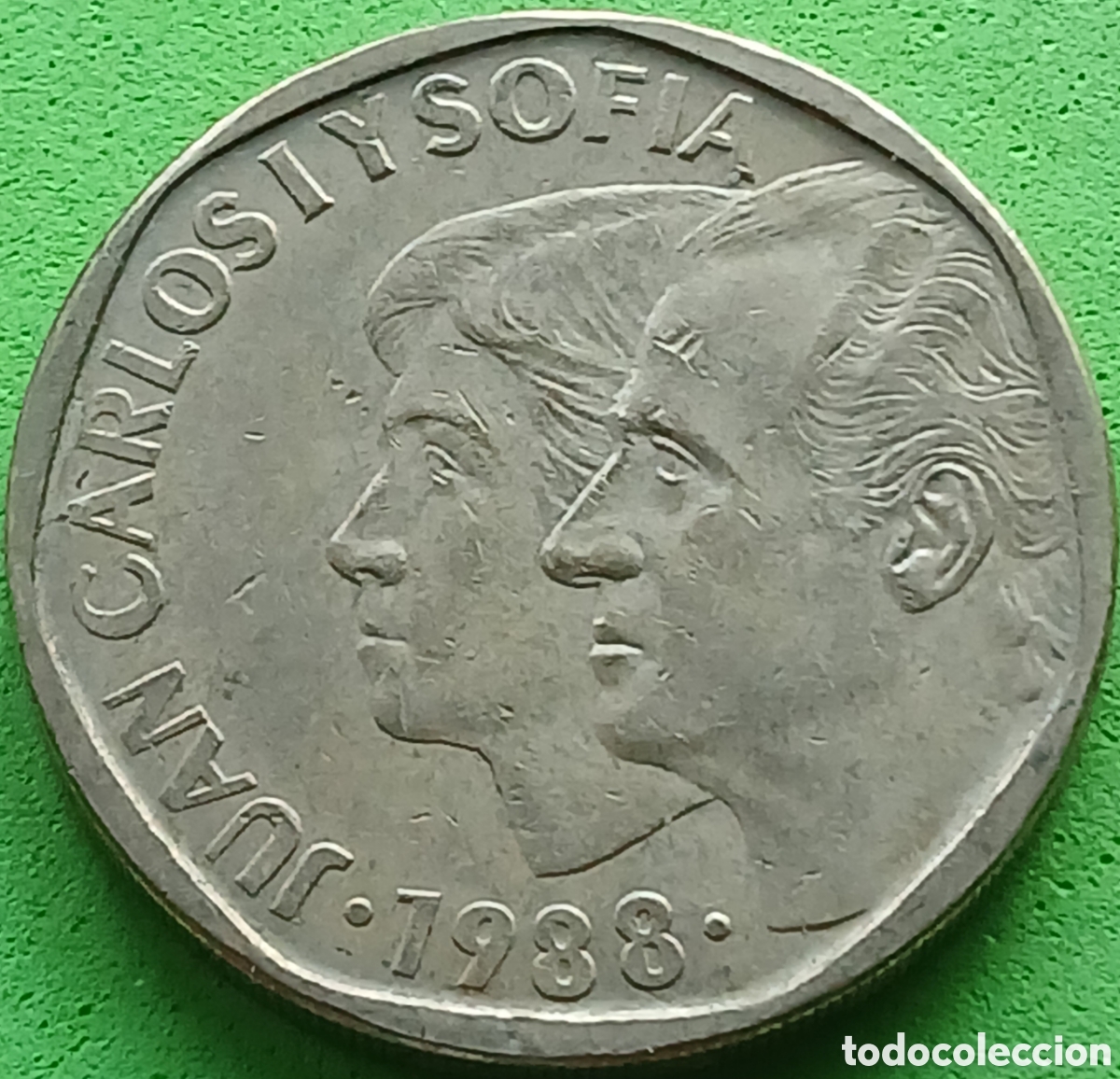 Monedas Juan Carlos I: Espa&ntilde;a 500 pesetas 1988 km#831