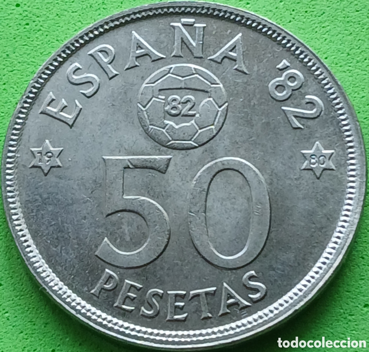 Monedas Juan Carlos I: Espa&ntilde;a 50 pesetas 1980 *80 km#819