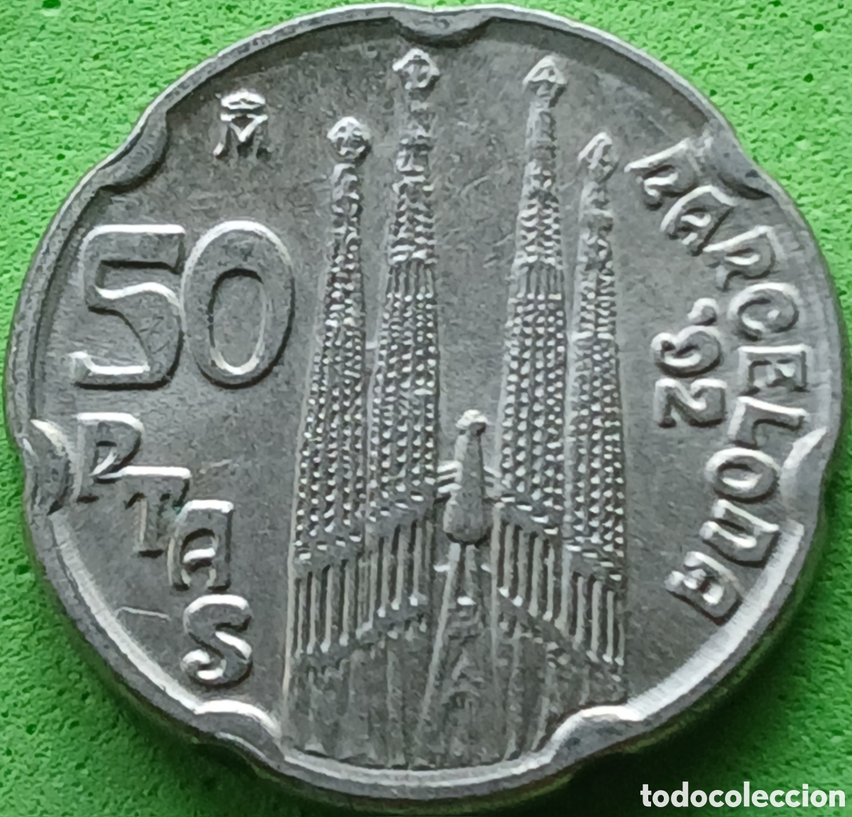 Monedas Juan Carlos I: Espa&ntilde;a 50 pesetas 1992 km#907