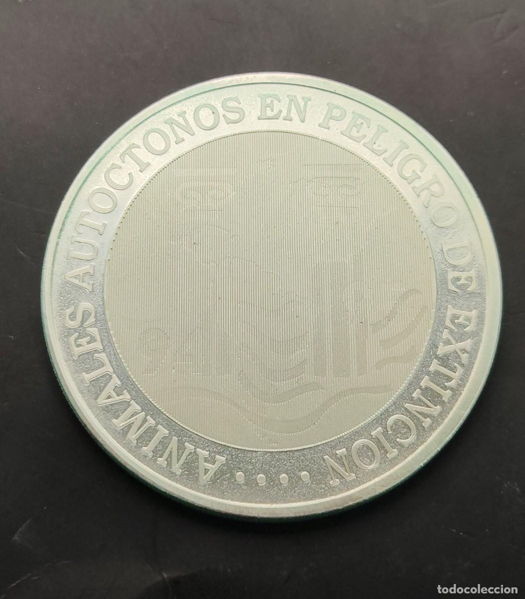 Monedas Juan Carlos I: ESPA&Ntilde;A A&Ntilde;O 1994 MEDALLA CONMEMORATIVA ( 925 ) II SERIE IBEROAMERICANA ANIMALES