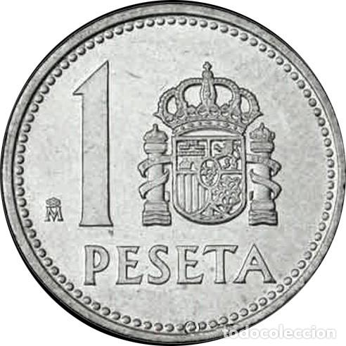 Monedas Juan Carlos I: Espa&ntilde;a, 1 peseta 1986 &rdquo;II Sistema Monetario&rdquo;./ Sin Circular.