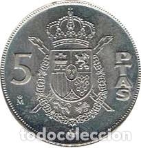 Monedas Juan Carlos I: Espa&ntilde;a, 5 pesetas 1984 &rdquo;II Sistema Monetario&rdquo;./ Sin Circular.