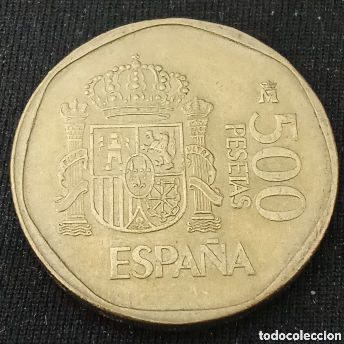 Monedas Juan Carlos I: Espa&ntilde;a 500 pesetas a&ntilde;o 1989
