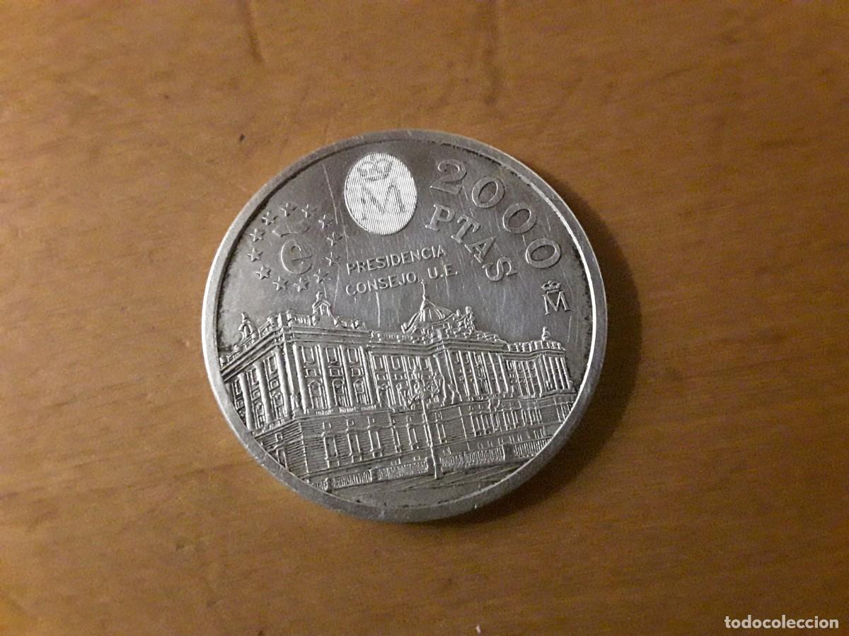 Monedas Juan Carlos I: ESPA&Ntilde;A - 2000 PESTAS DE PLATA A&Ntilde;O1995.