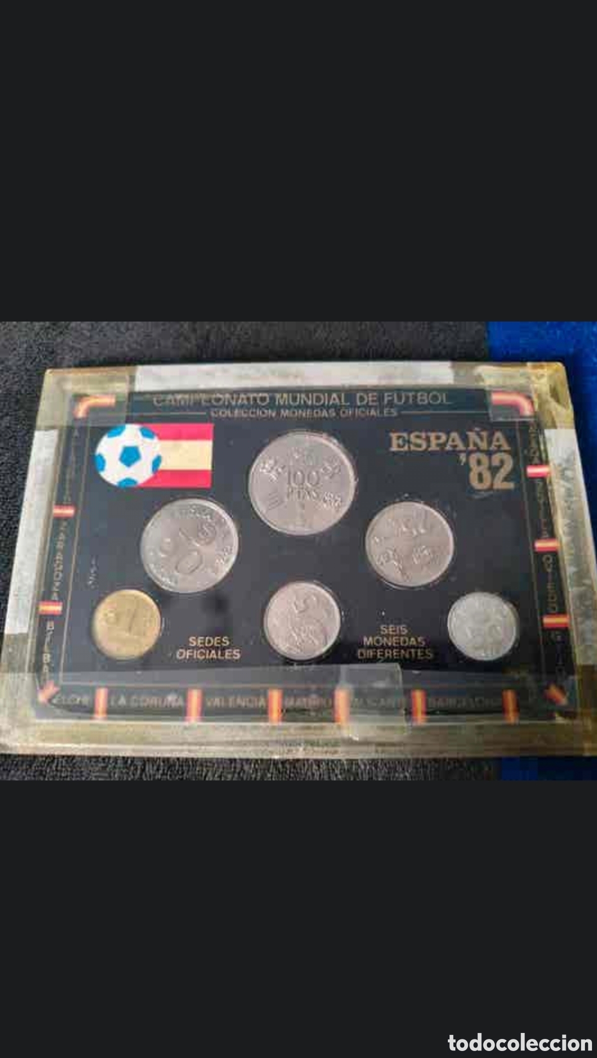 Monedas Juan Carlos I: MONEDAS MUNDIAL FUTBOL 1982