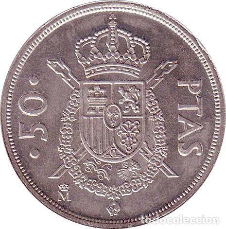 Monedas Juan Carlos I: Espa&ntilde;a, 50 Pesetas 1982 (II Sistema Monetario) SIN CIRCULAR?