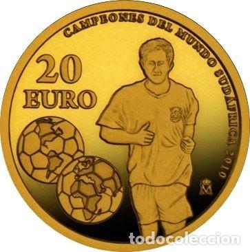 Monedas Juan Carlos I: JUAN CARLOS I. 20 EUROS ORO 2010. SIN CIRCULAR. SC. PROOF.