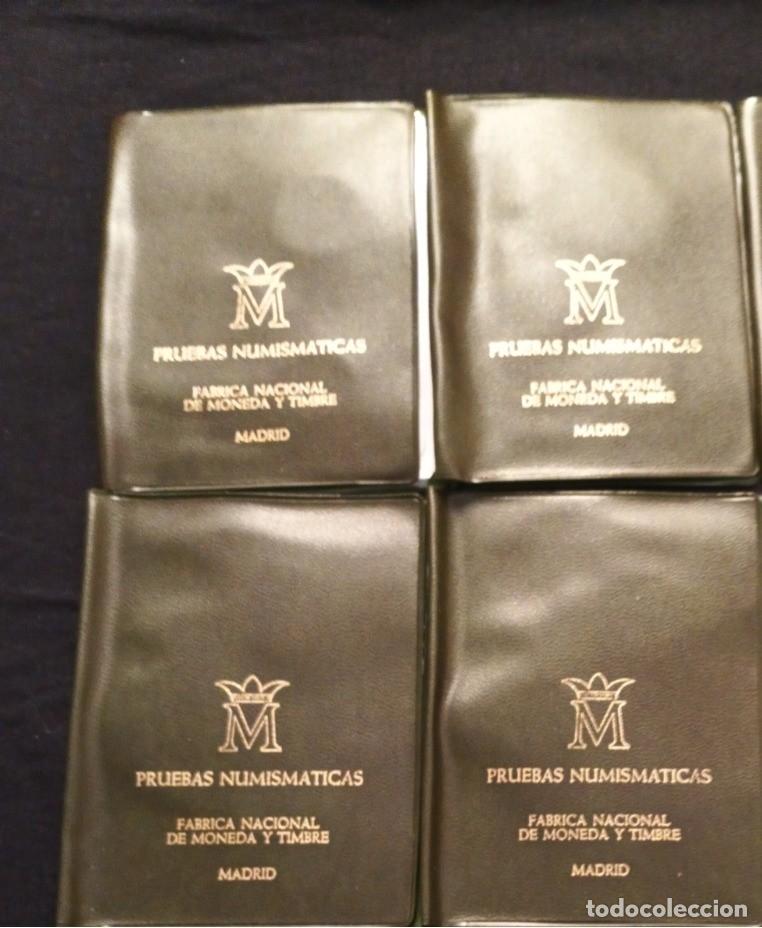 Monedas Juan Carlos I: LOTES DE 4 CARTERAS DE FNMT DE JUAN CARLOS I A&Ntilde;O 1977 NUEVAS