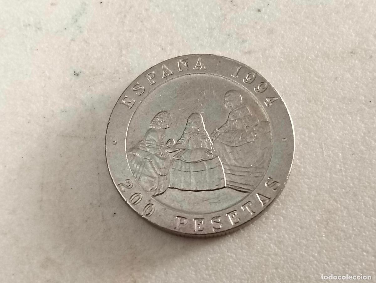Monedas Juan Carlos I: MONEDA 200 PESETAS, A&Ntilde;O 1994, MAESTROS DE LA PINTURA ESPA&Ntilde;OLA