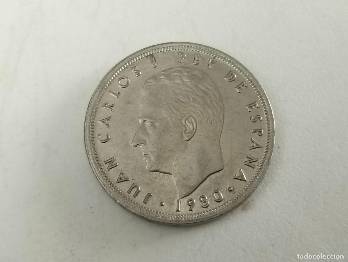 Monedas Juan Carlos I: MONEDA 50 PESETAS, A&Ntilde;O 1980, JUAN CARLOS I, ESPA&Ntilde;A 82, ESTRELLAS 19-80
