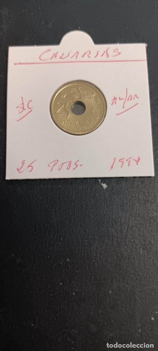 M&uuml;nzen unter Juan Carlos I: ESPA&Ntilde;A 25 PESETAS 1994 S/C (CANARIAS)